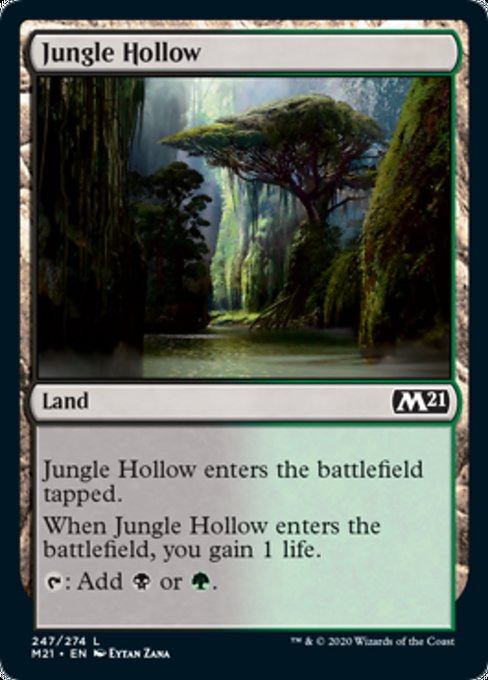 Jungle Hollow [Core Set 2021] | Gate City Games LLC