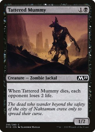 Tattered Mummy [Core Set 2019] | Gate City Games LLC