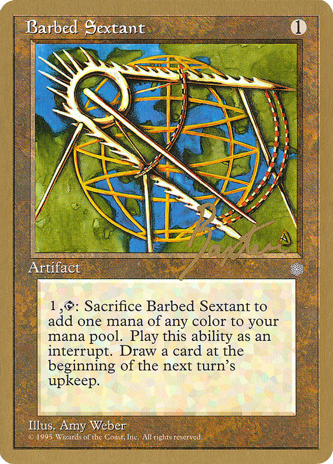 Barbed Sextant (George Baxter) [Pro Tour Collector Set] | Gate City Games LLC