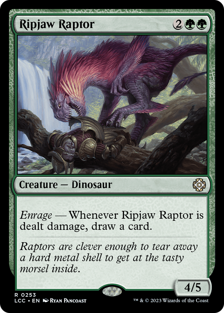 Ripjaw Raptor [The Lost Caverns of Ixalan Commander] | Gate City Games LLC