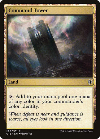 Command Tower [Commander 2016] | Gate City Games LLC