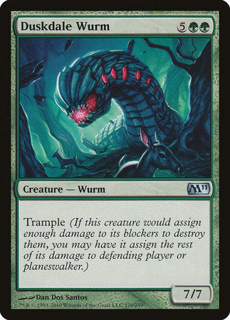 Duskdale Wurm [Magic 2011] | Gate City Games LLC