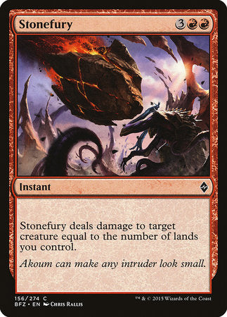 Stonefury [Battle for Zendikar] | Gate City Games LLC