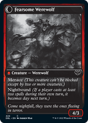 Fearful Villager // Fearsome Werewolf [Innistrad: Double Feature] | Gate City Games LLC