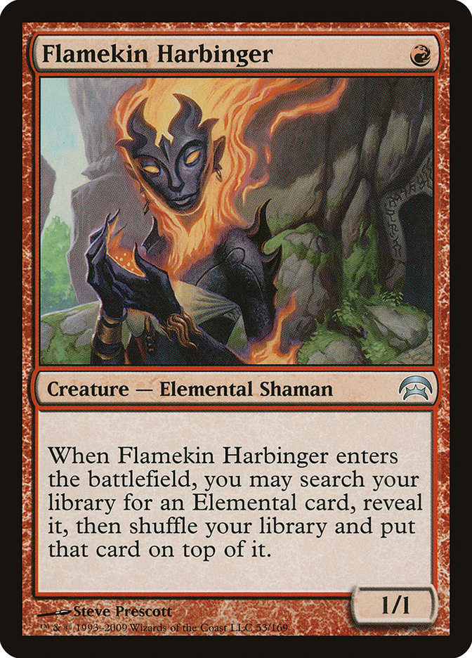 Flamekin Harbinger [Planechase] | Gate City Games LLC