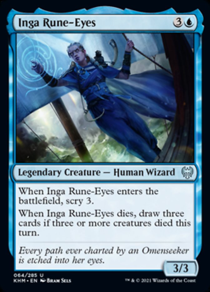 Inga Rune-Eyes [Kaldheim] | Gate City Games LLC