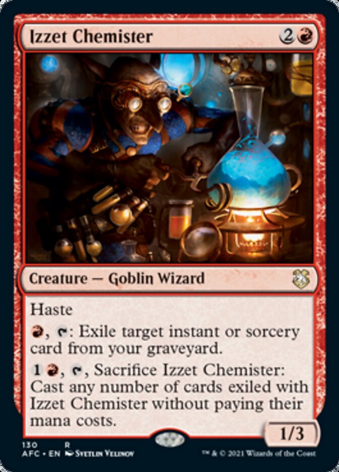 Izzet Chemister [Dungeons & Dragons: Adventures in the Forgotten Realms Commander] | Gate City Games LLC