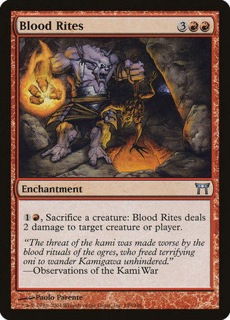 Blood Rites [Champions of Kamigawa] | Gate City Games LLC