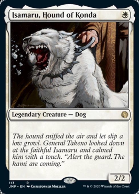 Isamaru, Hound of Konda [Jumpstart] | Gate City Games LLC