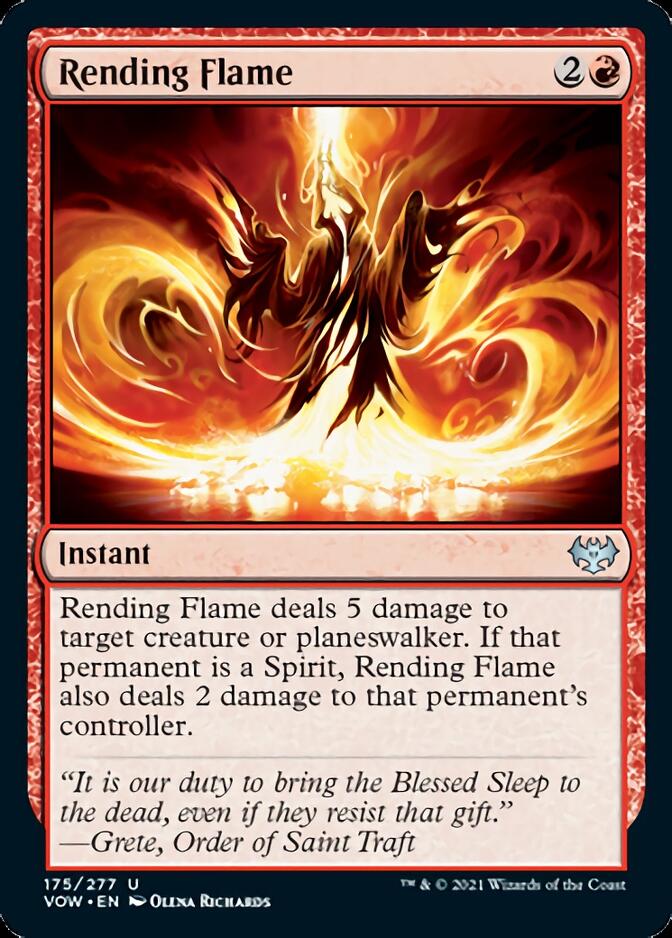 Rending Flame [Innistrad: Crimson Vow] | Gate City Games LLC