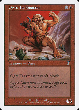 Ogre Taskmaster [Seventh Edition] | Gate City Games LLC