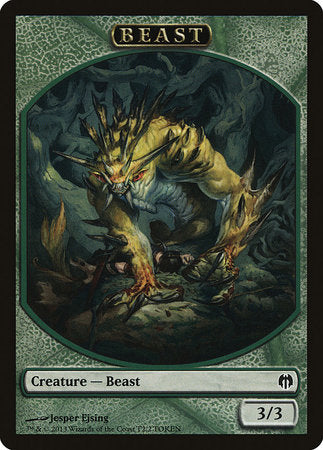 Beast Token [Duel Decks: Heroes vs. Monsters Tokens] | Gate City Games LLC