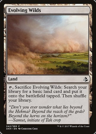 Evolving Wilds [Amonkhet] | Gate City Games LLC