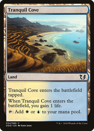 Tranquil Cove [Duel Decks: Blessed vs. Cursed] | Gate City Games LLC