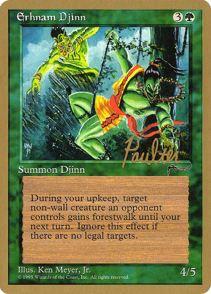 Erhnam Djinn (Preston Poulter) [Pro Tour Collector Set] | Gate City Games LLC