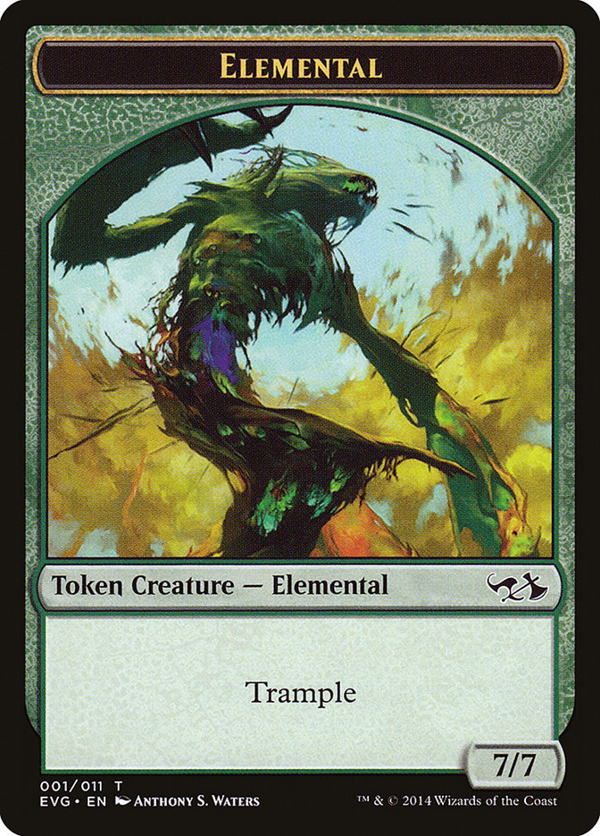 Elemental Token (Elves vs. Goblins) [Duel Decks Anthology Tokens] | Gate City Games LLC