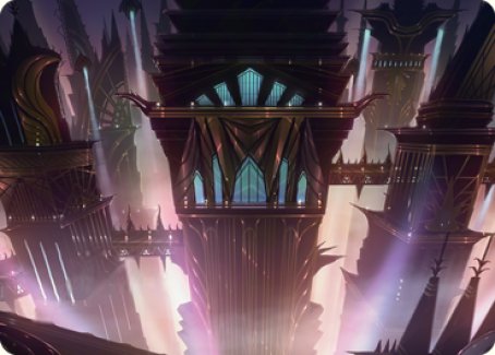 Skybridge Towers Art Card [Streets of New Capenna Art Series] | Gate City Games LLC