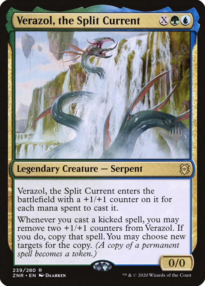 Verazol, the Split Current (Promo Pack) [Zendikar Rising Promos] | Gate City Games LLC