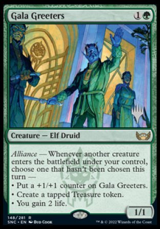 Gala Greeters (Promo Pack) [Streets of New Capenna Promos] | Gate City Games LLC