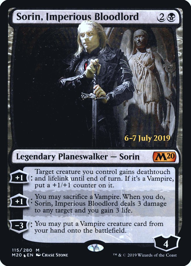 Sorin, Imperious Bloodlord  [Core Set 2020 Prerelease Promos] | Gate City Games LLC