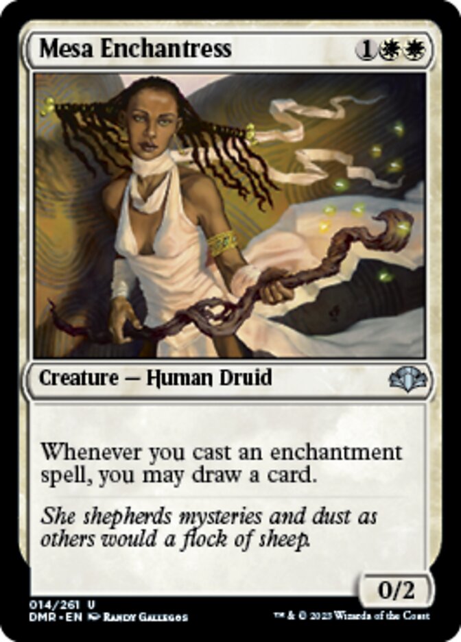 Mesa Enchantress [Dominaria Remastered] | Gate City Games LLC