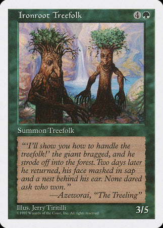 Ironroot Treefolk [Fifth Edition] | Gate City Games LLC