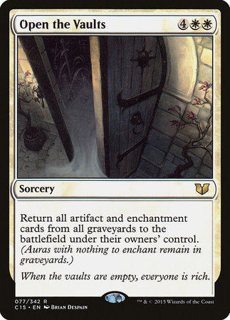 Open the Vaults [Commander 2015] | Gate City Games LLC