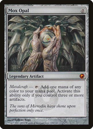 Mox Opal [Scars of Mirrodin] | Gate City Games LLC