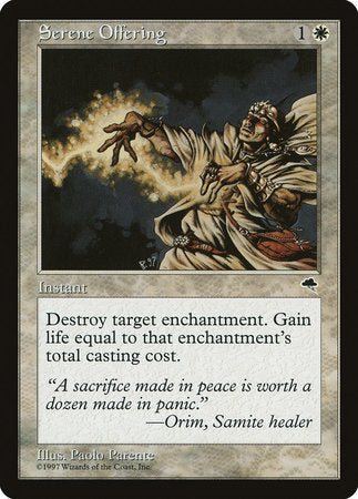 Serene Offering [Tempest] | Gate City Games LLC