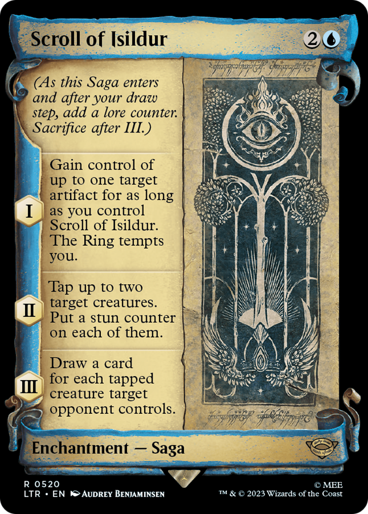 Scroll of Isildur [The Lord of the Rings: Tales of Middle-Earth Showcase Scrolls] | Gate City Games LLC