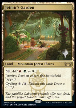 Jetmir's Garden (Promo Pack) [Streets of New Capenna Promos] | Gate City Games LLC