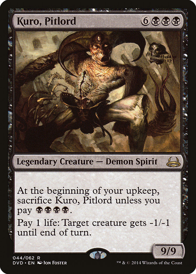 Kuro, Pitlord (Divine vs. Demonic) [Duel Decks Anthology] | Gate City Games LLC