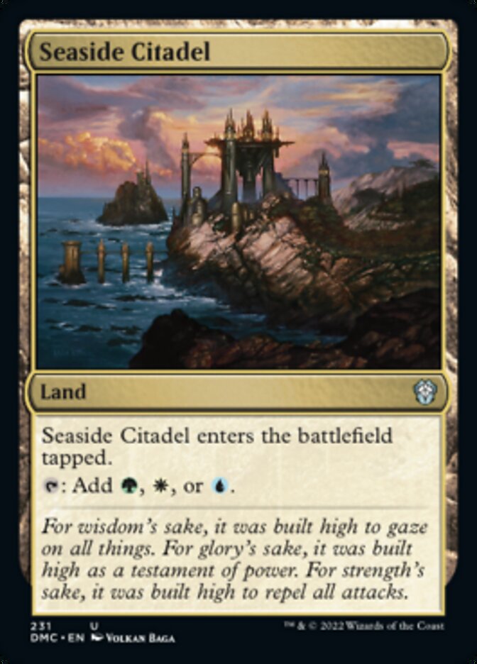 Seaside Citadel [Dominaria United Commander] | Gate City Games LLC