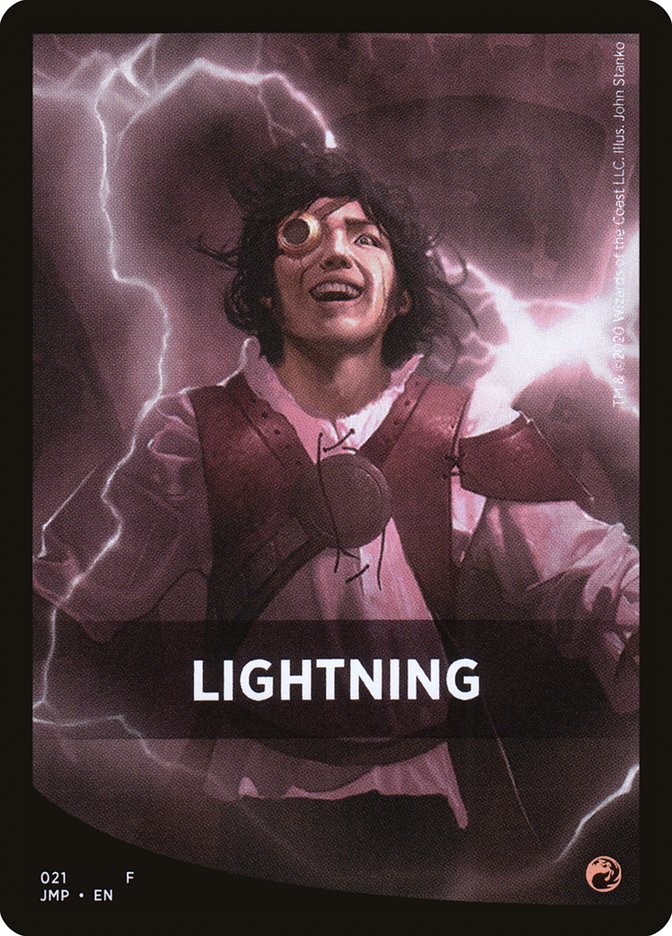 Lightning Theme Card [Jumpstart Front Cards] | Gate City Games LLC