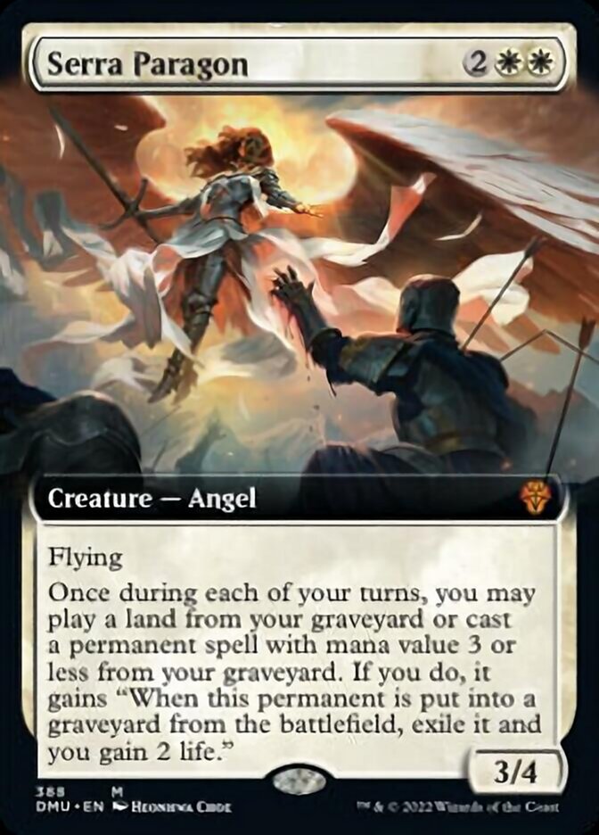 Serra Paragon (Extended Art) [Dominaria United] | Gate City Games LLC