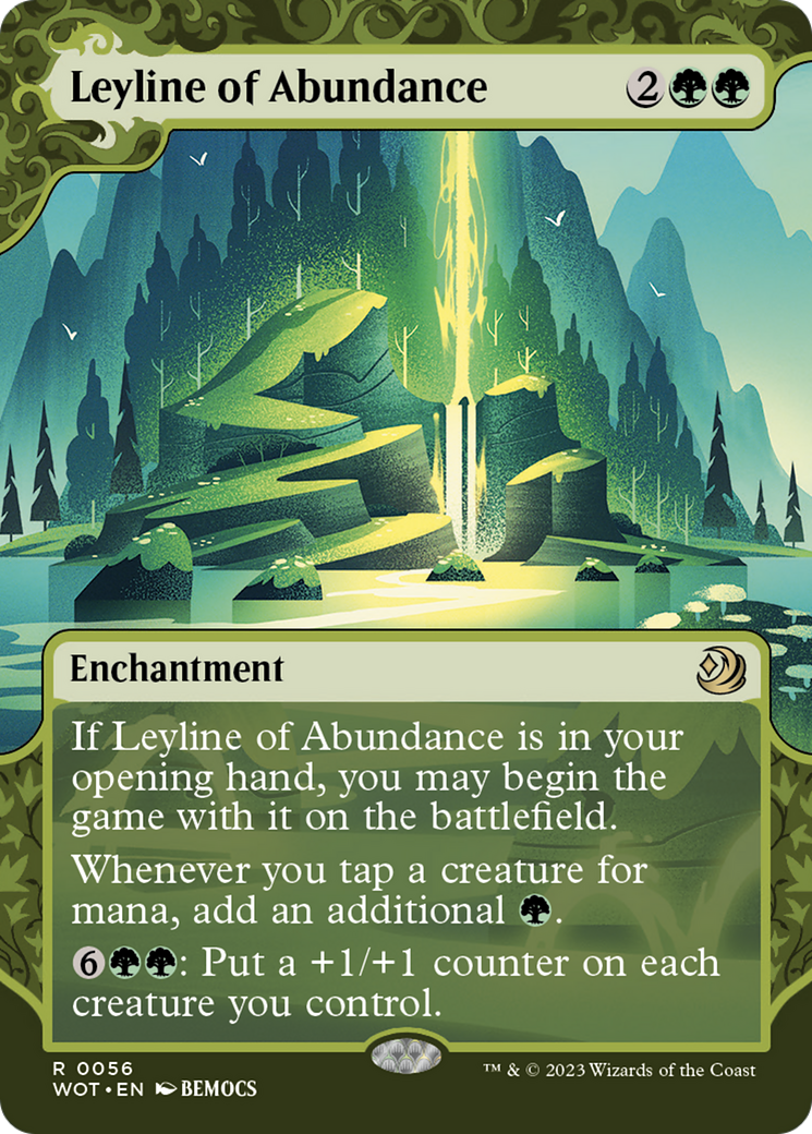 Leyline of Abundance [Wilds of Eldraine: Enchanting Tales] | Gate City Games LLC