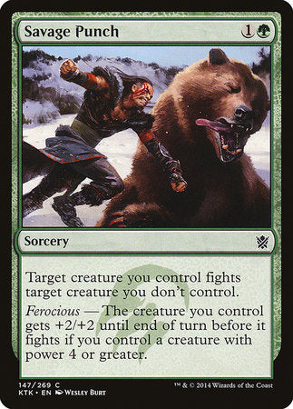 Savage Punch [Khans of Tarkir] | Gate City Games LLC