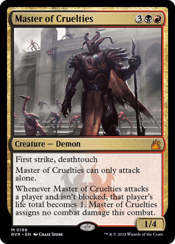 Master of Cruelties [Ravnica Remastered] | Gate City Games LLC