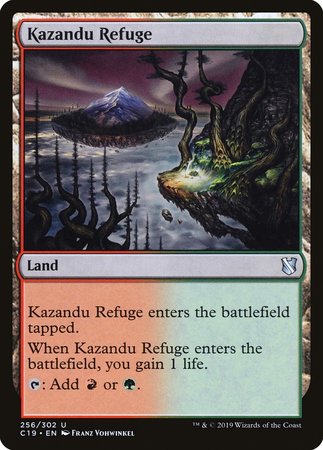 Kazandu Refuge [Commander 2019] | Gate City Games LLC