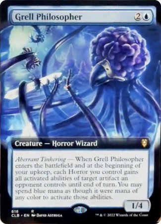 Grell Philosopher (Extended Art) [Commander Legends: Battle for Baldur's Gate] | Gate City Games LLC