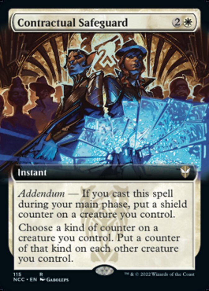 Contractual Safeguard (Extended Art) [Streets of New Capenna Commander] | Gate City Games LLC