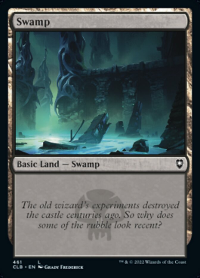 Swamp (461) [Commander Legends: Battle for Baldur's Gate] | Gate City Games LLC