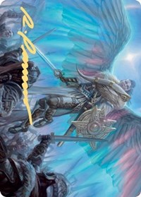 Resplendent Marshal Art Card (Gold-Stamped Signature) [Kaldheim: Art Series] | Gate City Games LLC