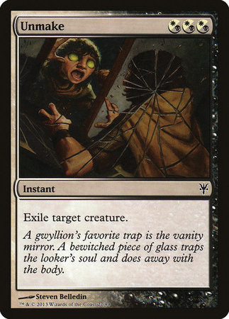Unmake [Duel Decks: Sorin vs. Tibalt] | Gate City Games LLC