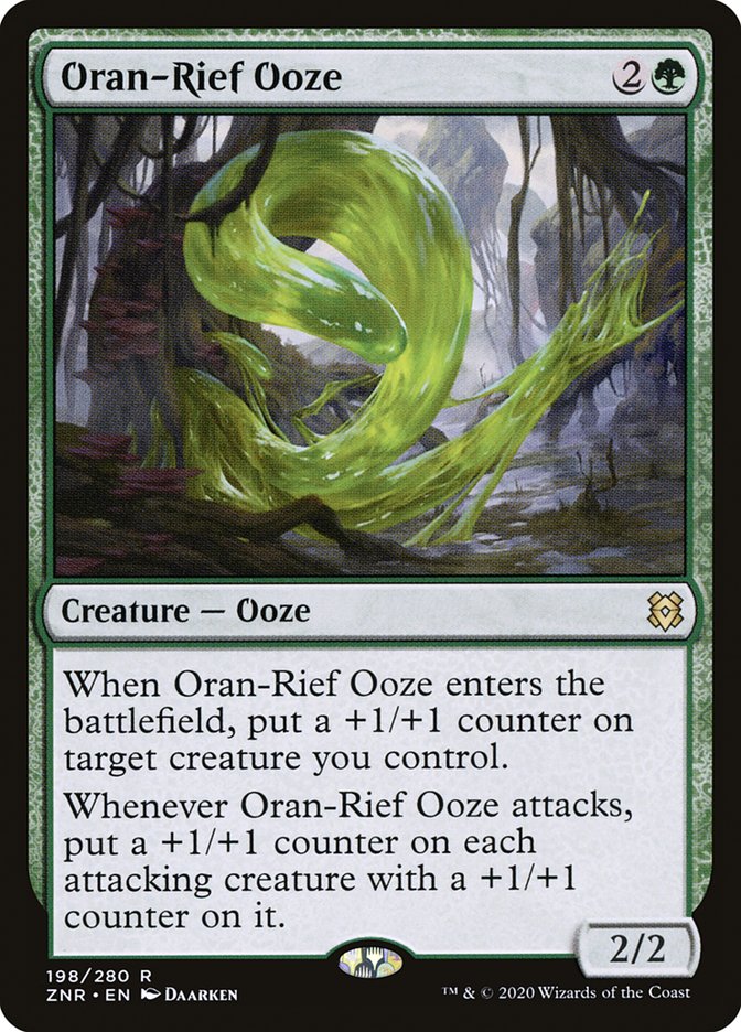 Oran-Rief Ooze [Zendikar Rising] | Gate City Games LLC