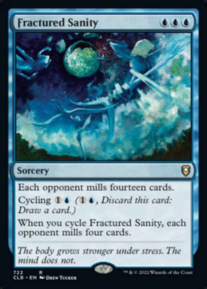 Fractured Sanity [Commander Legends: Battle for Baldur's Gate] | Gate City Games LLC