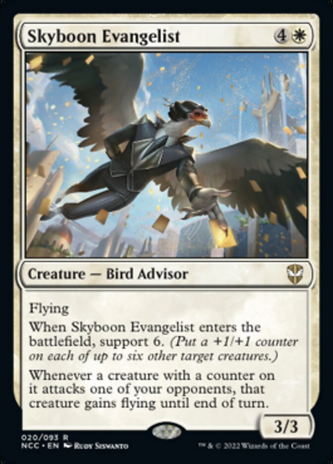 Skyboon Evangelist [Streets of New Capenna Commander] | Gate City Games LLC