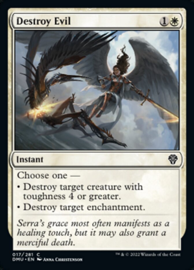Destroy Evil [Dominaria United] | Gate City Games LLC