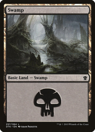 Swamp (257) [Dragons of Tarkir] | Gate City Games LLC
