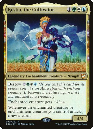 Kestia, the Cultivator [Commander 2018] | Gate City Games LLC